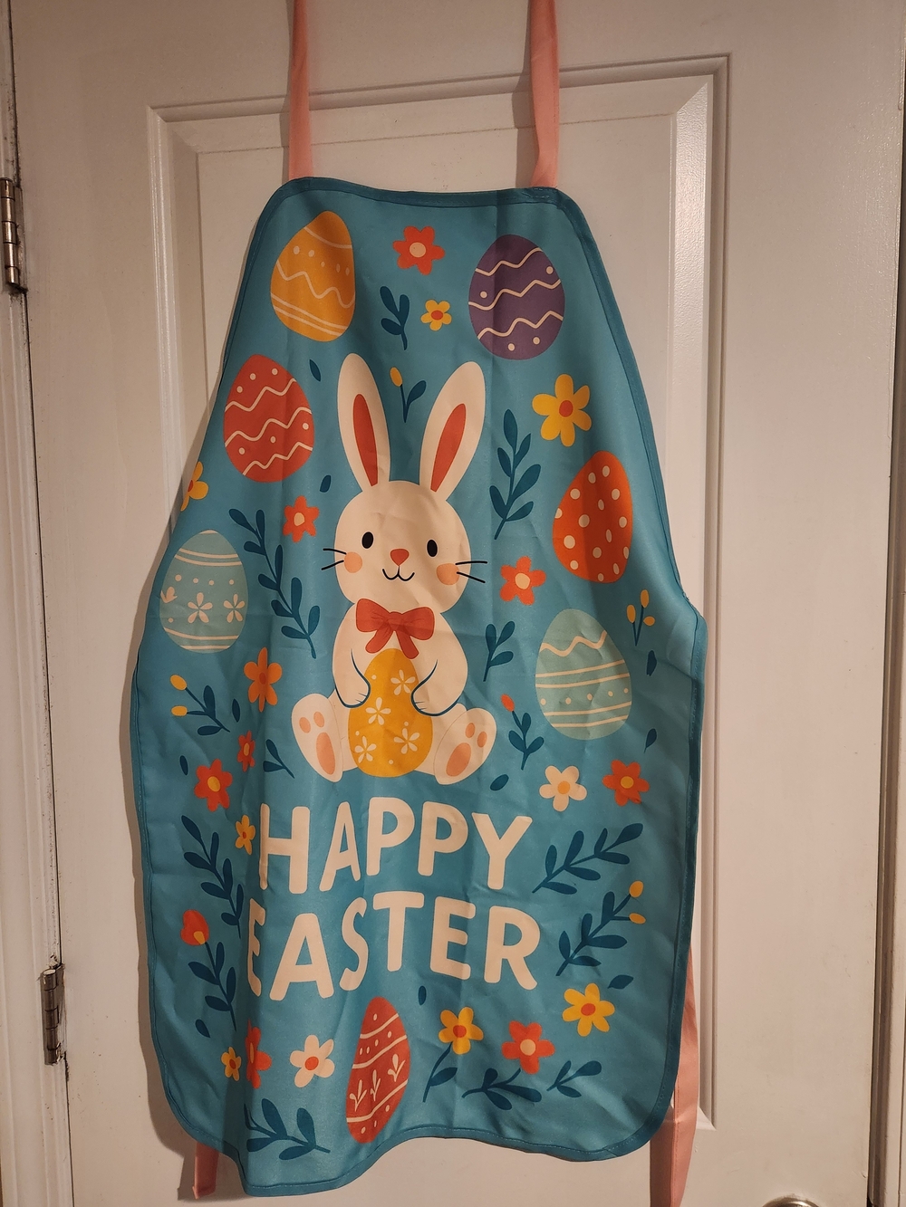 Easter Print Apron Polyester x7 Quantity